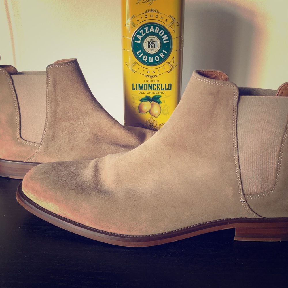 Men’s Biege Aldo Chelsea Boots - only worn once